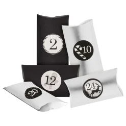 Adventskalender Esker Svart/Sølv
