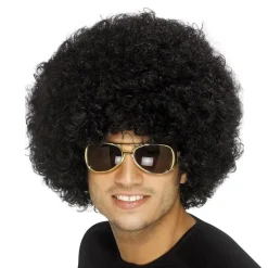 Afroparykk Svart