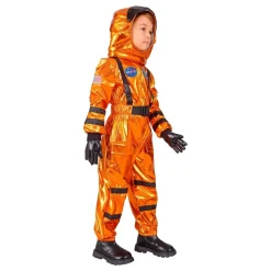 Astronaut Orange Metallic Barn Kostyme