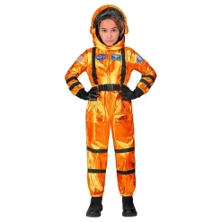 Astronaut Orange Metallic Barn Kostyme