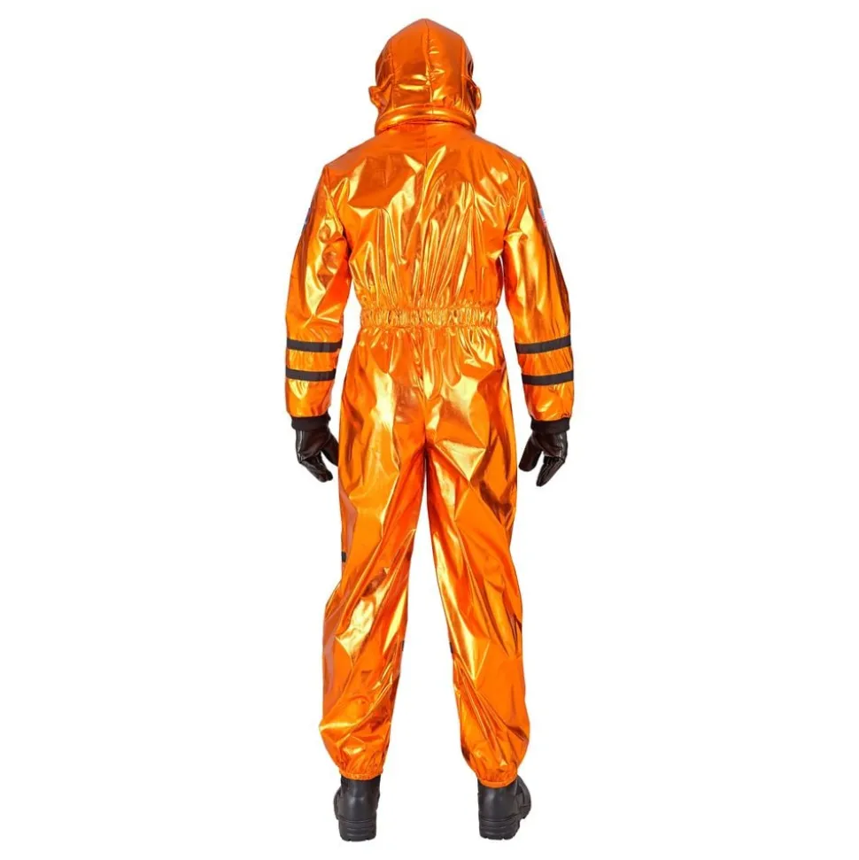 Astronaut Orange Metallic Herre Kostyme