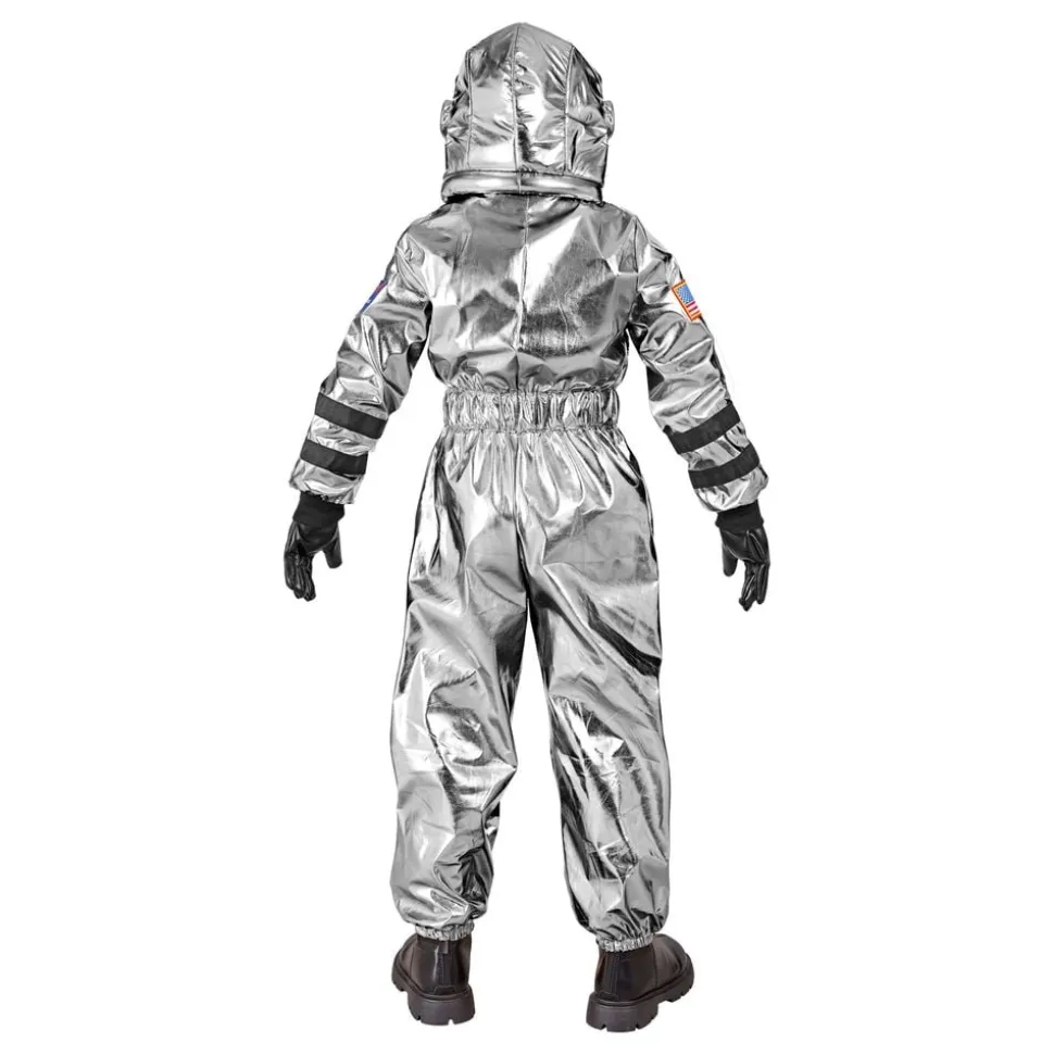 Astronaut Silver Metallic Barn Kostyme