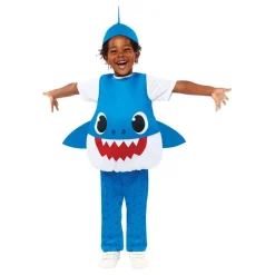 Baby Shark Blå Barn Kostyme