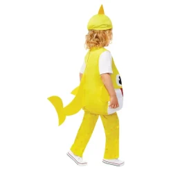Baby Shark Gul Barn Kostyme