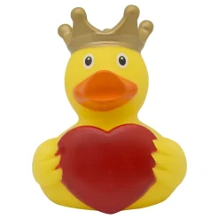 Badeand med Hjerteskilt