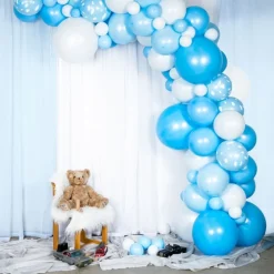 Ballongbue Blå/Hvit