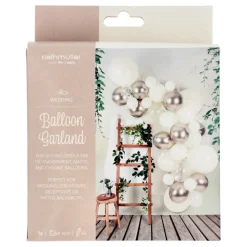 Ballongbue Ivory/Crystal/Chrome