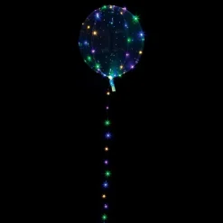 Ballong Crystal Clear med Lysslynge