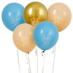 Ballonger Baby Boy Gull/Blå