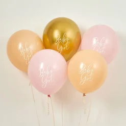 Ballonger Baby Girl Gull/Rosa