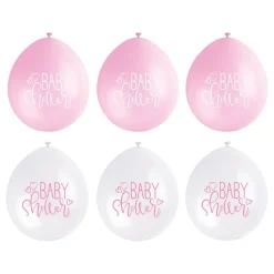 Ballonger Baby shower rosa