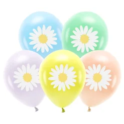 Ballonger Blomster Flerfarget