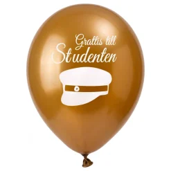 Ballonger Gratulerer til Studenten Gull