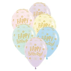 Ballonger Happy Birthday Flerfargede