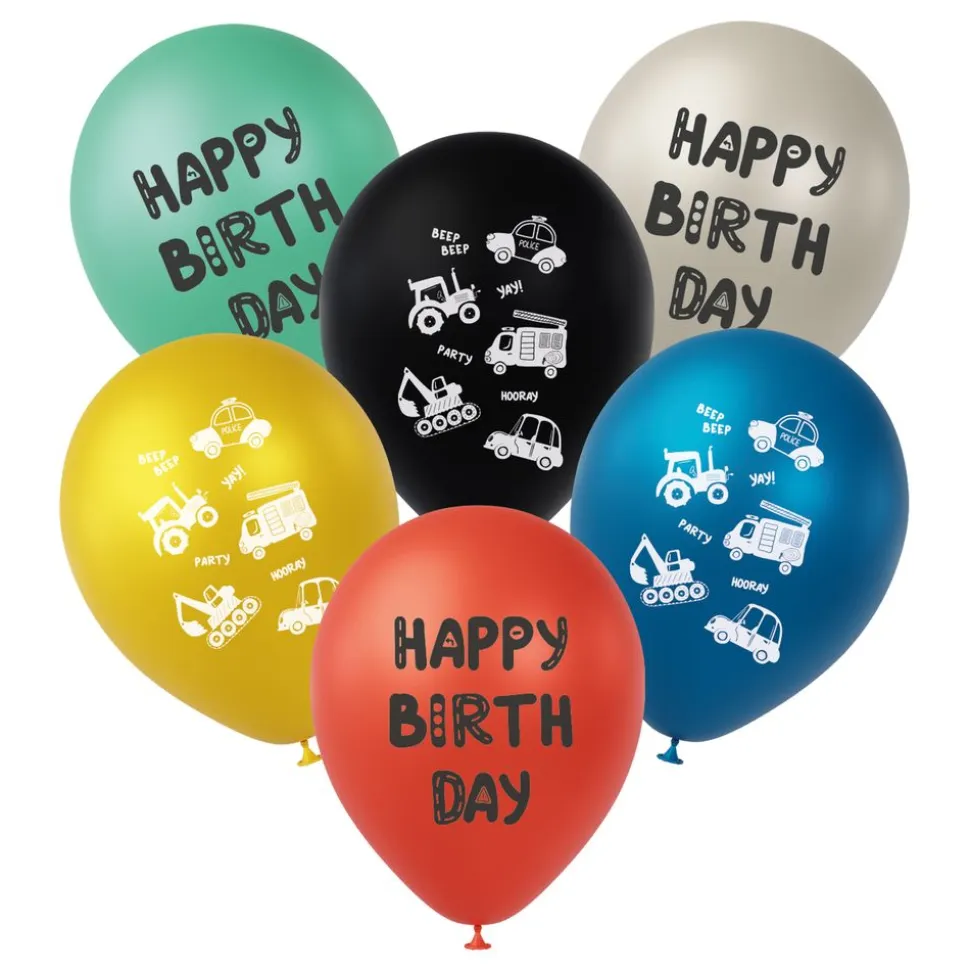 Ballonger Happy Birthday Veiarbeid