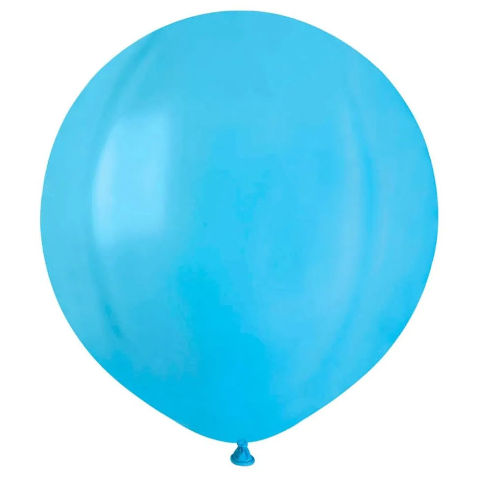 Ballonger Lyseblå Runde Store