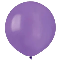 Ballonger Lyselilla Runde Store