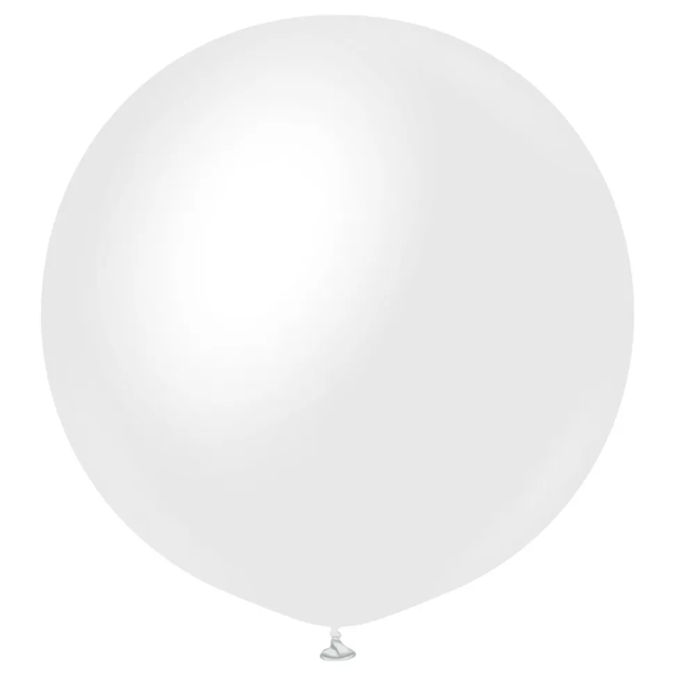 Ballonger Professional Gigantiske Opaque Satin Snow White