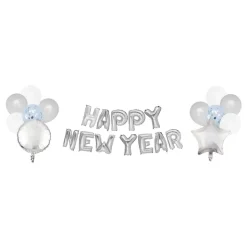 Ballonggirlander Happy New Year