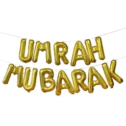 Ballonggirlander Umrah Mubarak Gull