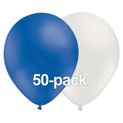 Ballongkombinasjon Blå-Hvit