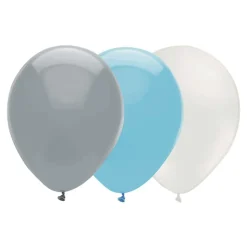Ballongkombo Grå/Lyseblå/Hvit