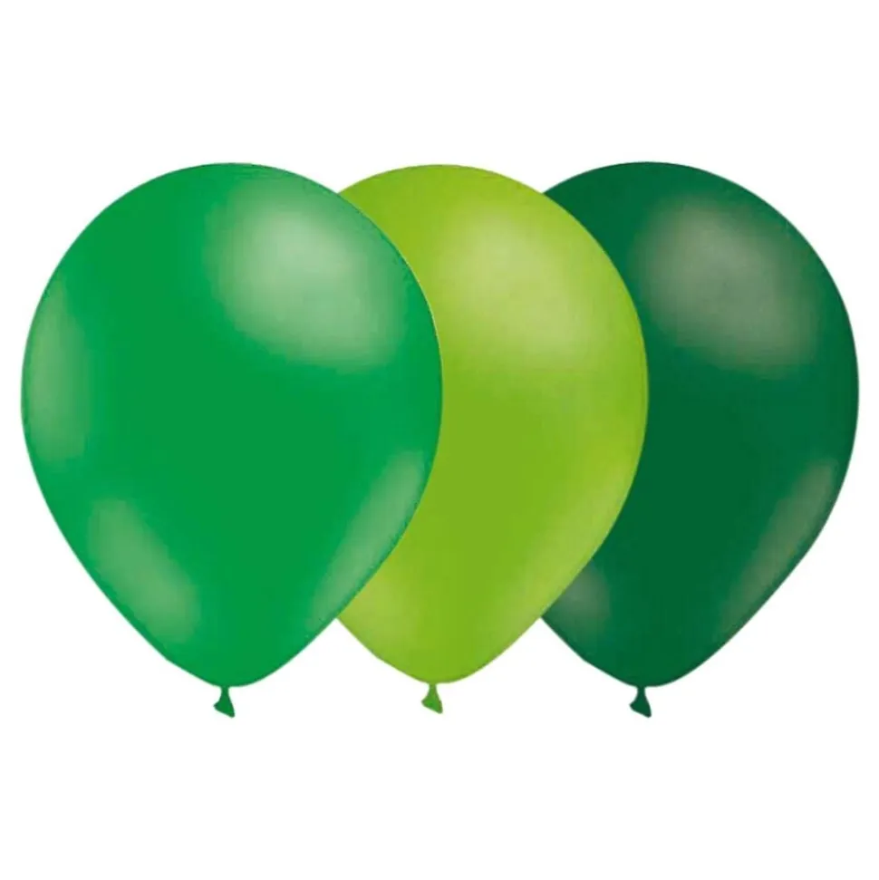 Ballongkombo Grønn-Limegrønn-Mørkegrønn