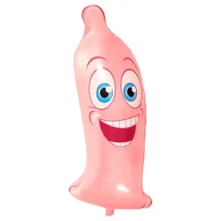 Ballong Kondom med Ansikt