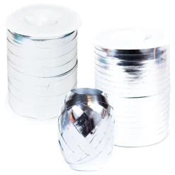 Ballongsnøre Metallic Sølv