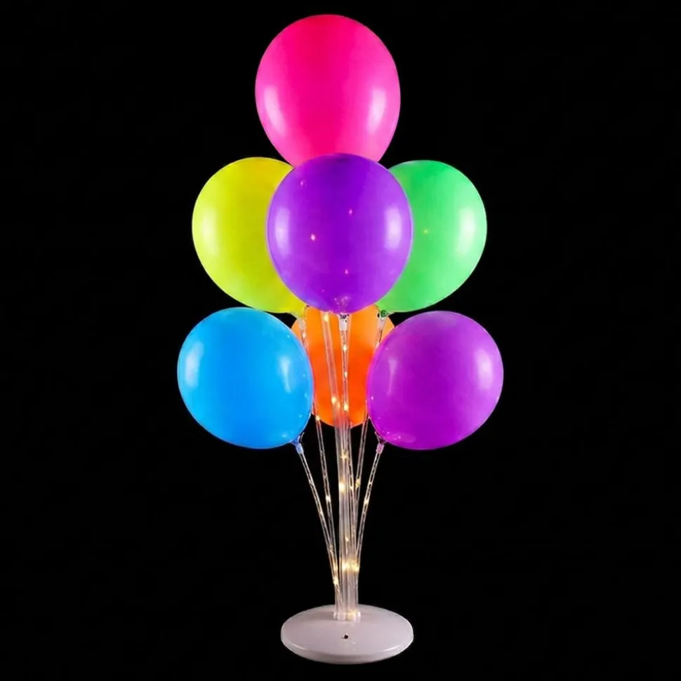 Ballongstativ LED Hvit