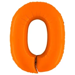 Ballongtall Matt Oransje