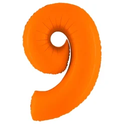 Ballongtall Matt Oransje