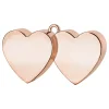 Ballongvekt Doble Hjerter Roségull