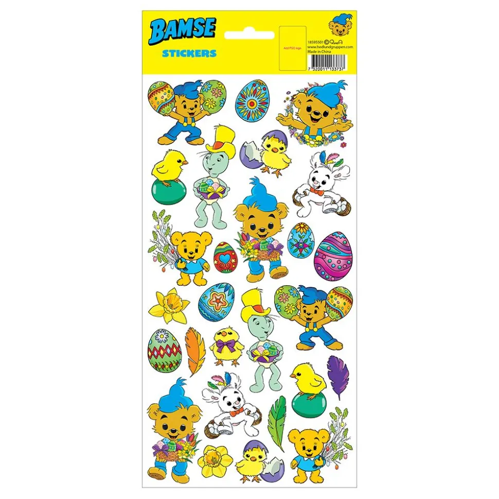 Bamse Stickers Påske