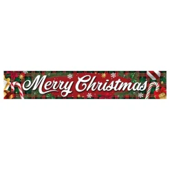 Banner i stoff Merry Christmas