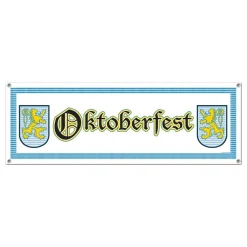 Banner Oktoberfest Hvit