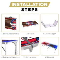Beer Pong Bord LED