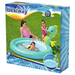 Bestway barnebasseng sjøhest med sprinkler