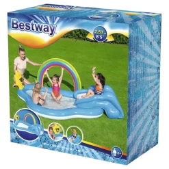 Bestway Oppblåsbar Barnebasseng Rainbow