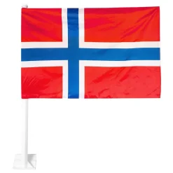 Bilflagg Norsk Flagg