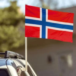 Bilflagg Norsk Flagg