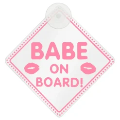 Bilskilt Babe On Board