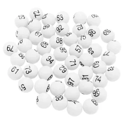Bingoballer Hvite