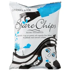 Bjäre Chips Rømme og Løk