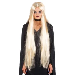 Blond Ekstra Lang Parykk