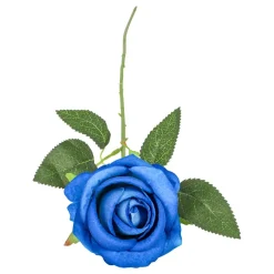 Blå Rose i Plast