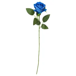 Blå Rose i Plast