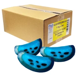 Blue Raspberry Slices Licorice Storpakning