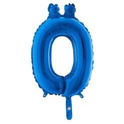 Bokstavballong Mini Blå