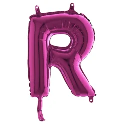 Bokstavballong Mini Rosa